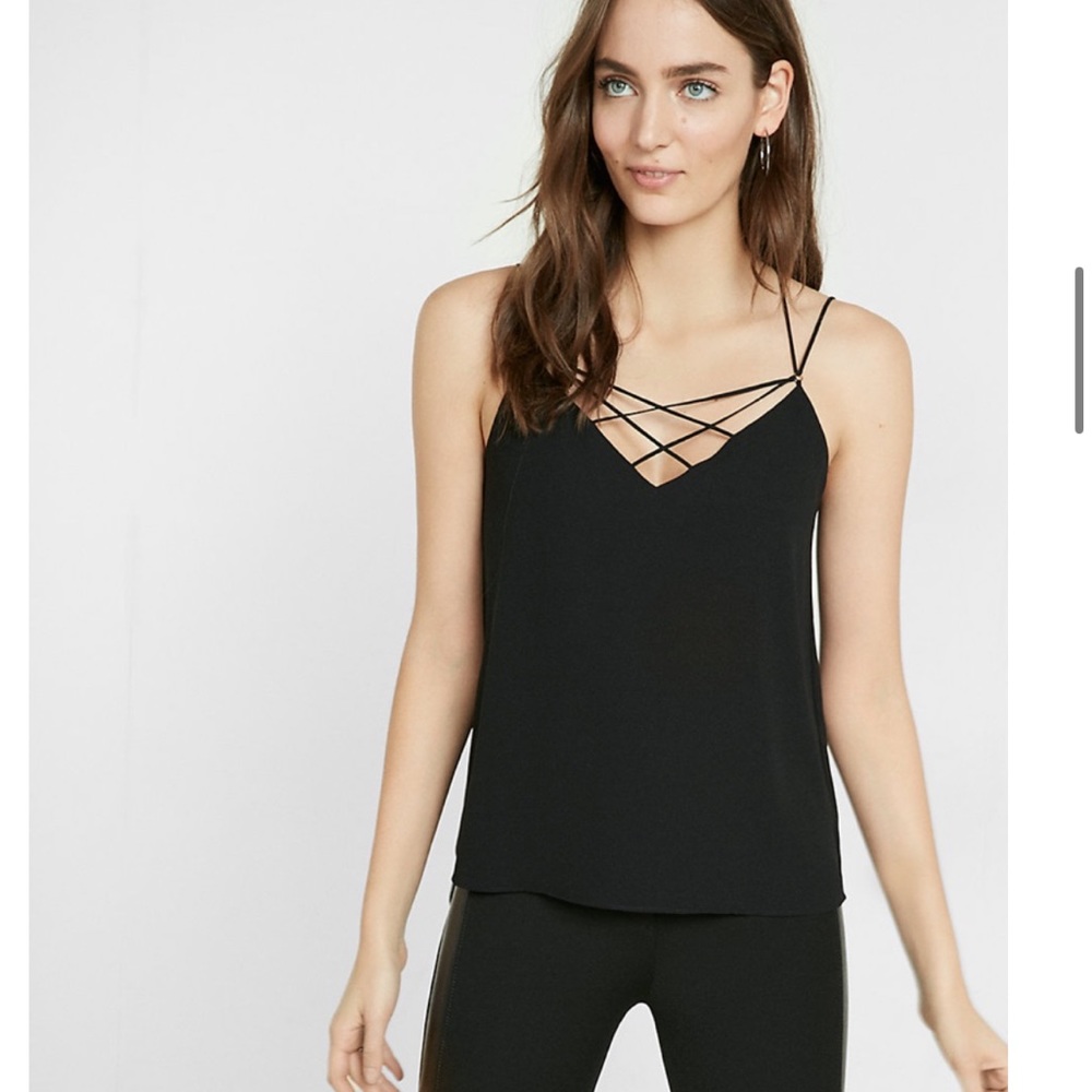 Express tank - black - size small - new with tags